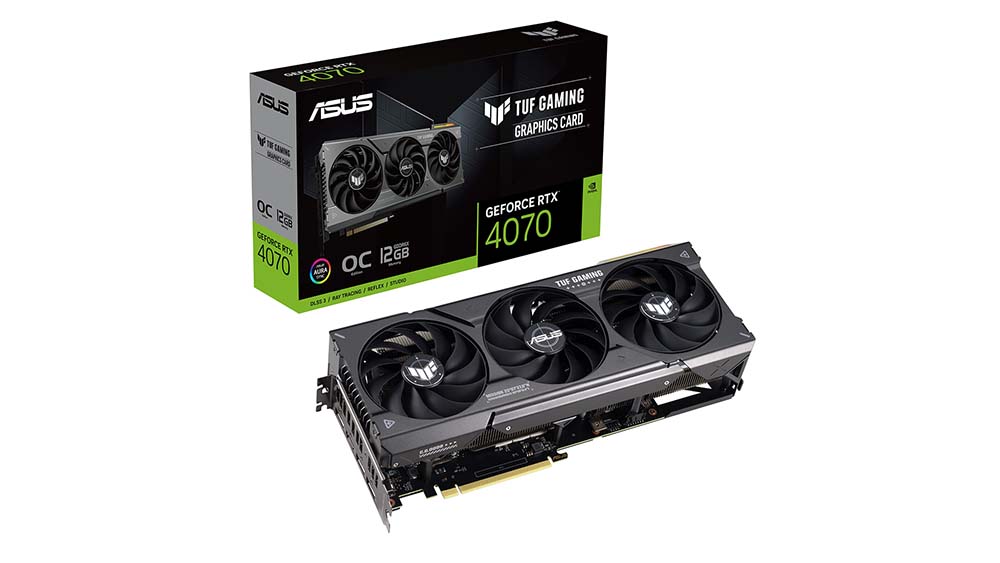 谁与争锋！ ASUS GeForce RTX 4070 显示卡剽悍上市