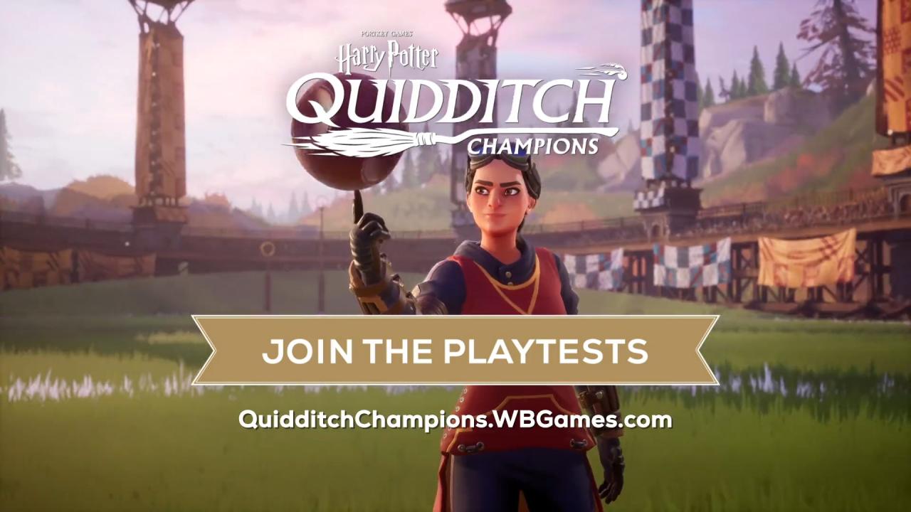 全新《哈利·波特》多人游戏《Quidditch Champions》公布！开始接受测试游玩申请！