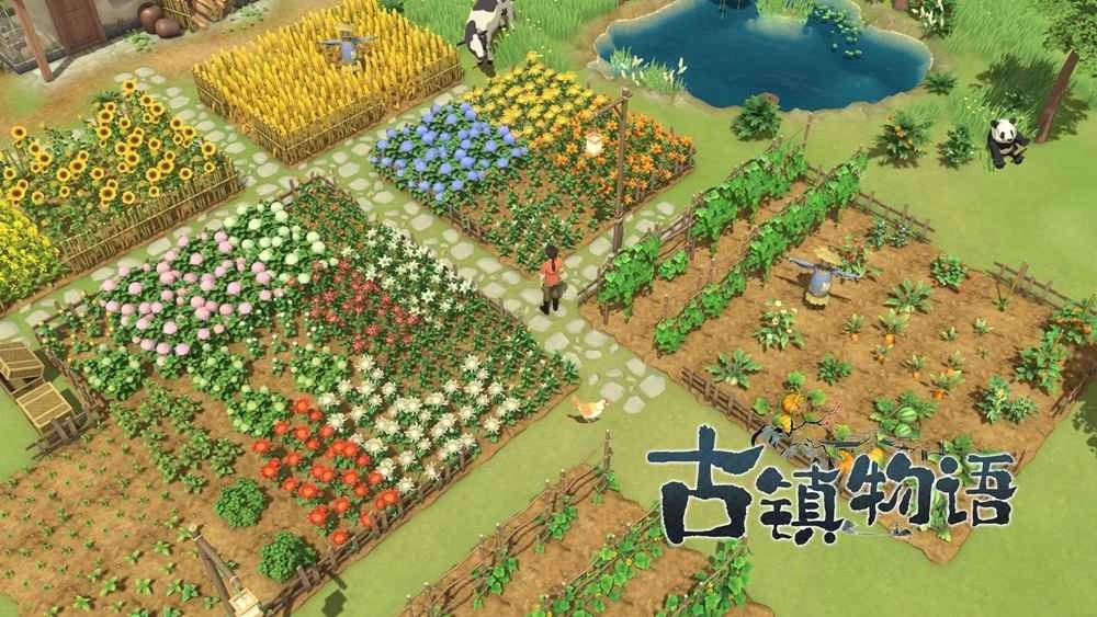 现代田园模拟经营新作《古镇物语》登上steam平台