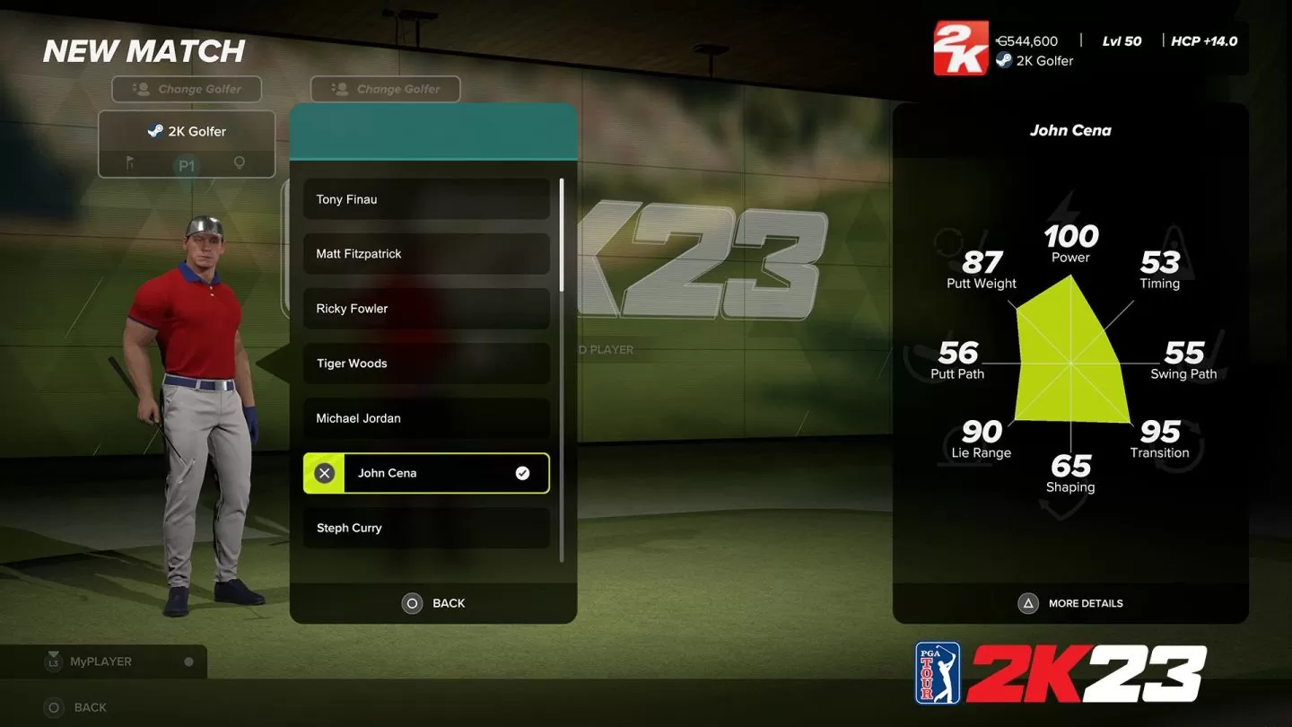 《PGA Tour 2K23》John Cena将于4月7日参战，同日开放限时免费游玩