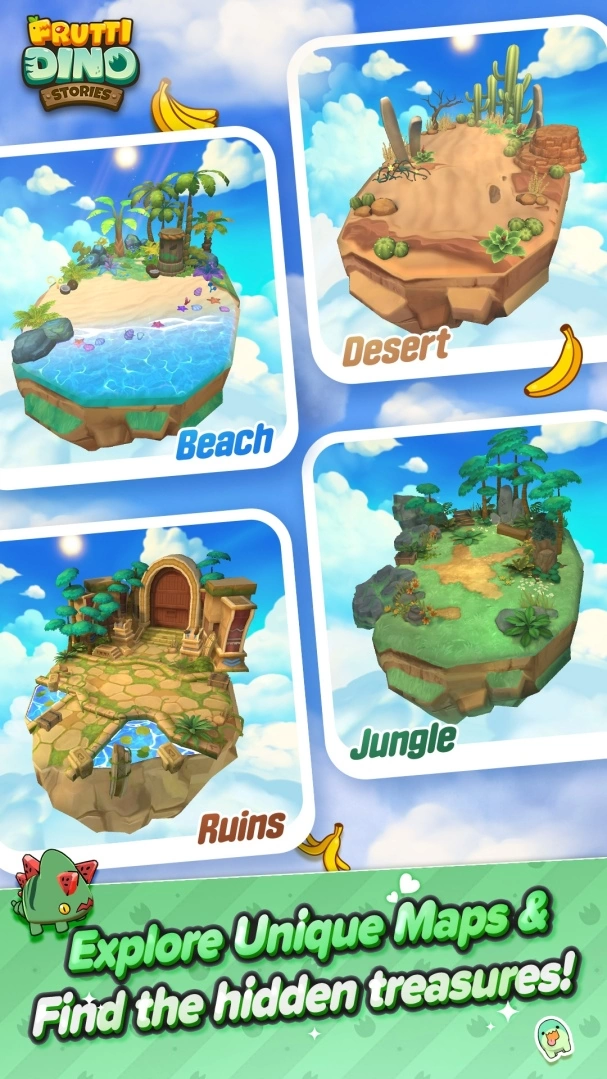 《Frutti Dino Stories》全球 Google Play 上架！ 5月起还将推出全新《Frutti Dino》IP 钓鱼&益智游戏