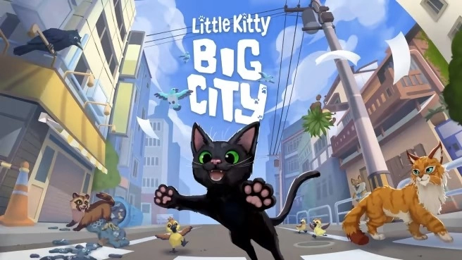 开放世界探索新作《Little Kitty， Big City》开发者明言「作品中不会有任何猫咪受到伤害」