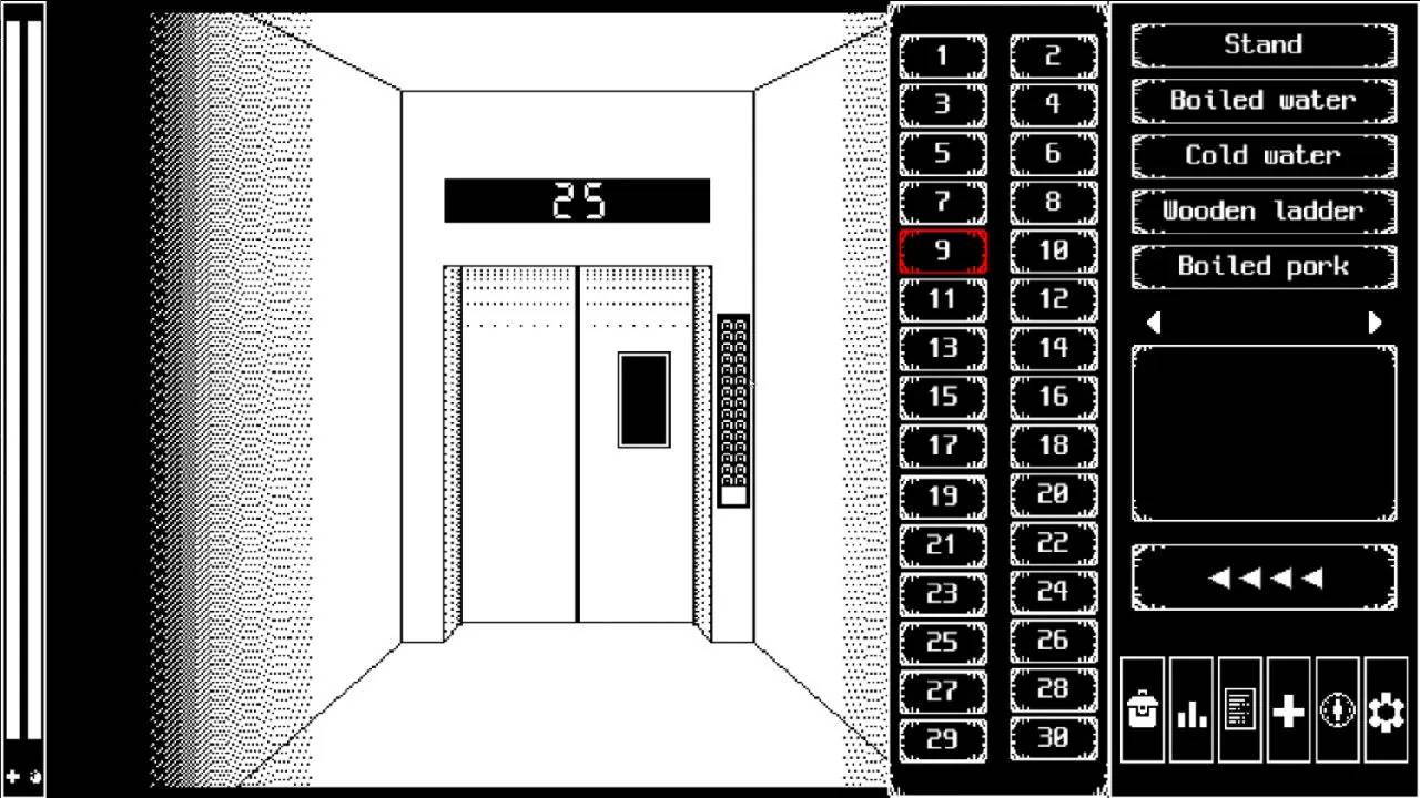 《Elevator》Steam 逃脱冒险游戏正式发售，能从幽灵的手中逃离封闭公寓吗？