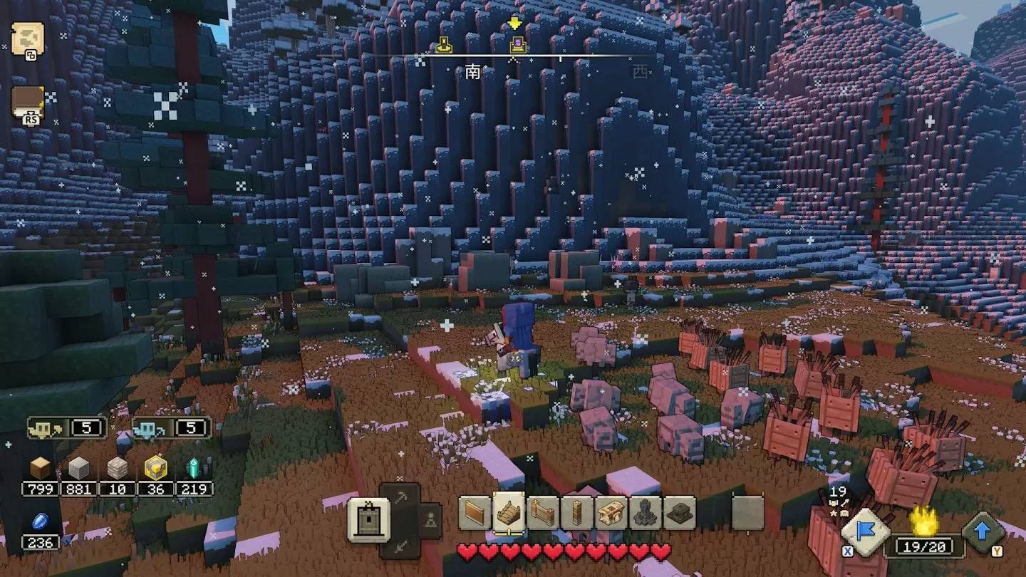 《Minecraft》新作《我的世界：传奇》试玩心得：单人兵分多路苦力帕炸翻猪布林