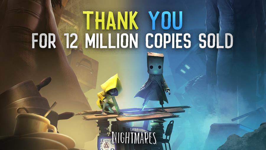 恐怖游戏《小小梦魇》系列全球累计销量成功突破 1,200 万套！
