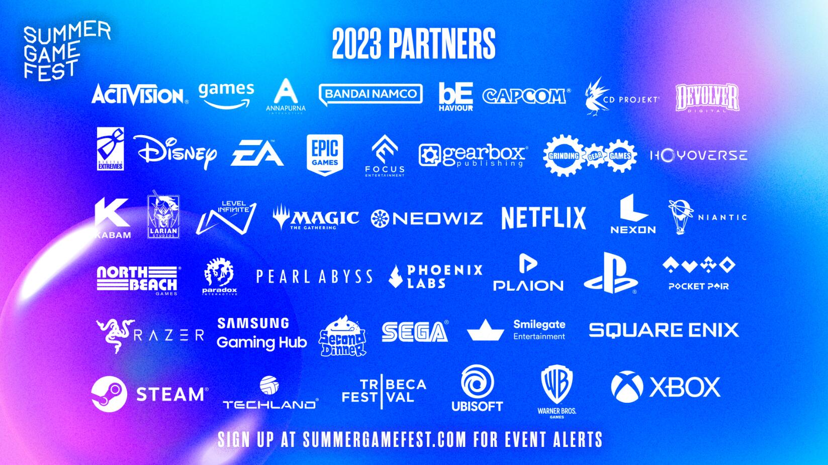 Summer Game Fest 2023 公布厂商阵容，其中包括 Playstation、Xbox、Ubisoft 以及其他公司！