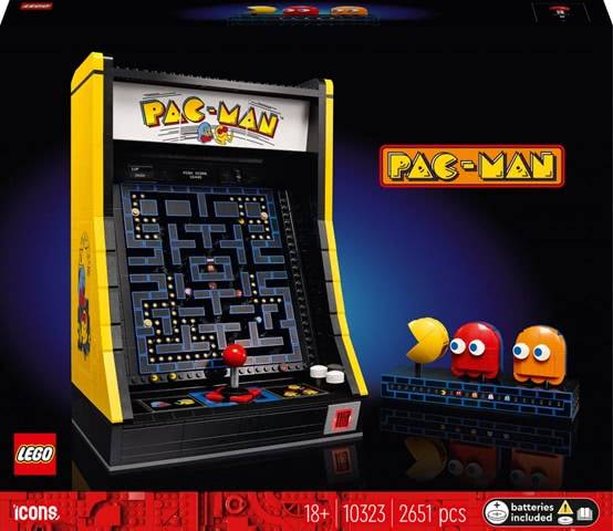 乐高将推出LEGO ICONS《PAC-MAN》再现街机经典回忆 -电脑王阿达