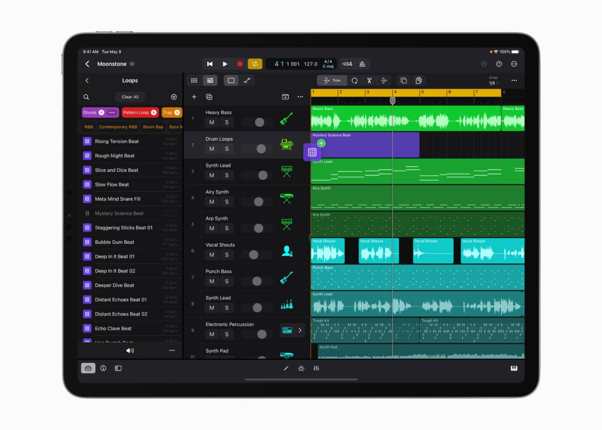 iPad iPadOS Final Cut Pro Logic Pro