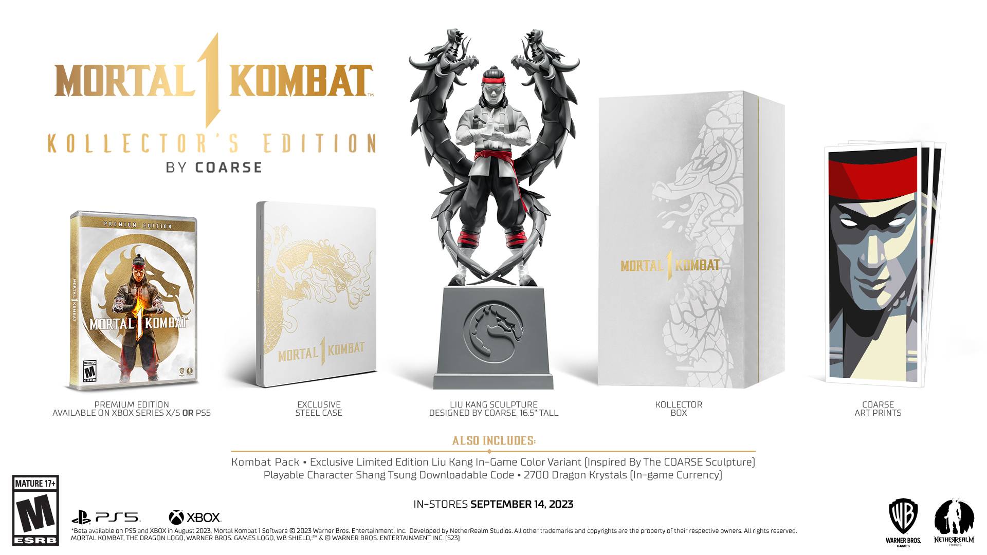 《Mortal Kombat》系列重启确定！官方释出上市日期！