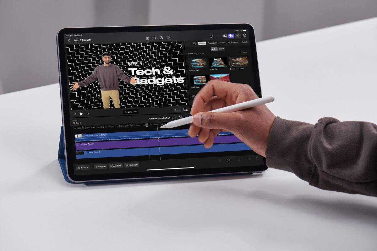 iPad iPadOS Final Cut Pro Logic Pro