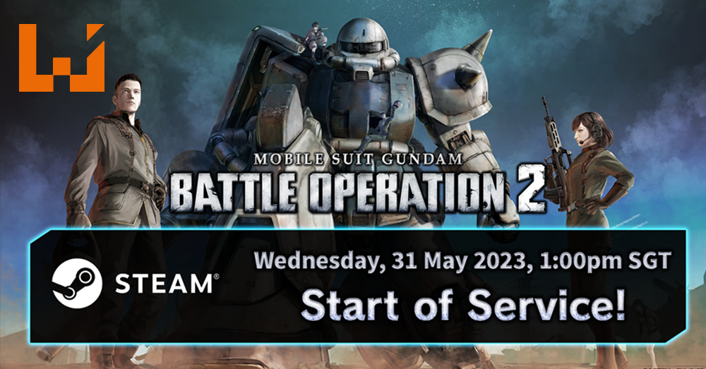 《Mobile Suit Gundam: Battle Operation 2》将会在5月登陆Steam平台！终于可以在PC玩啦！