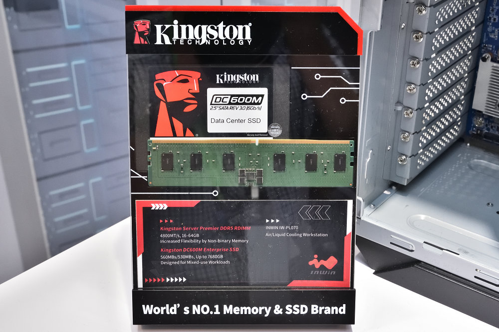 Kingston 展出新版 FURY Beast DDR5 RGB 内存，增加 12、24、48GB 选项