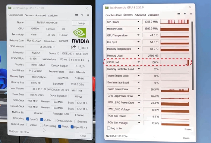 玩家将 NVIDIA最强AI GPU H100 拿来「不务正业」，测试来跑游戏分数会逆天吗？