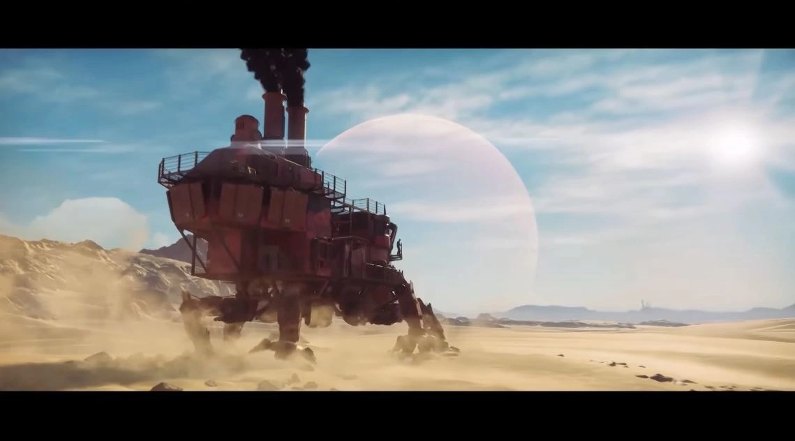 PvPvE 开放世界 FPS《Sand》公开！ 搭乘巨大步行机器横越沙漠展开探索