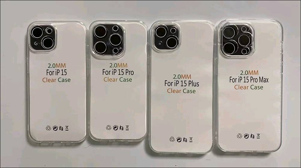 iPhone 15 系列保护壳照片大量流出，相机设计与前一代相似 - 电脑王阿达