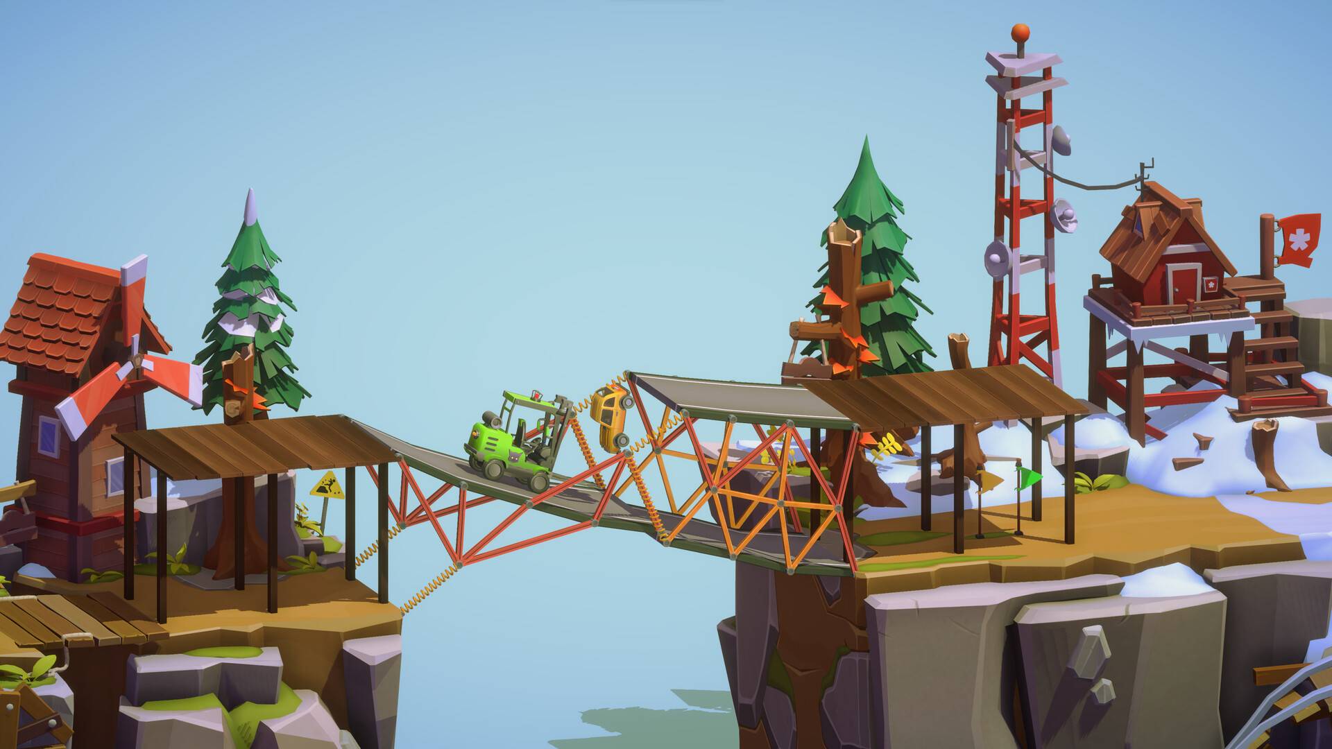 时间小偷！建桥模拟《Poly Bridge》系列新作《Poly Bridge 3》现已推出！