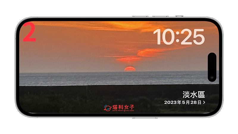 iOS17 待机模式 照片页面