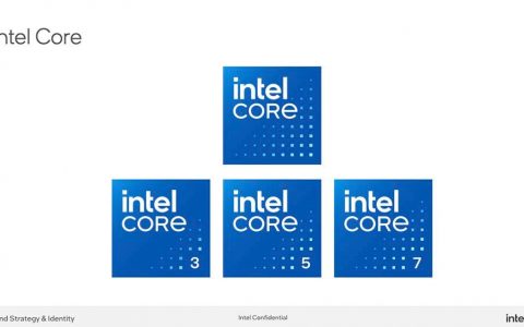 全新命名原则与品牌形象，Meteor Lake将命名为Intel Core Ultra 1xxH
