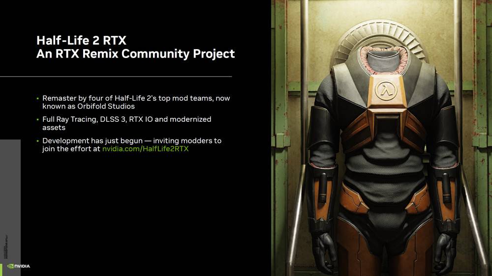 NVIDIA Gamescom 更新：DLSS 3.5 光线重塑、Half-Life 2 RTX 光追版、NeMo SteerLM 智能 NPC