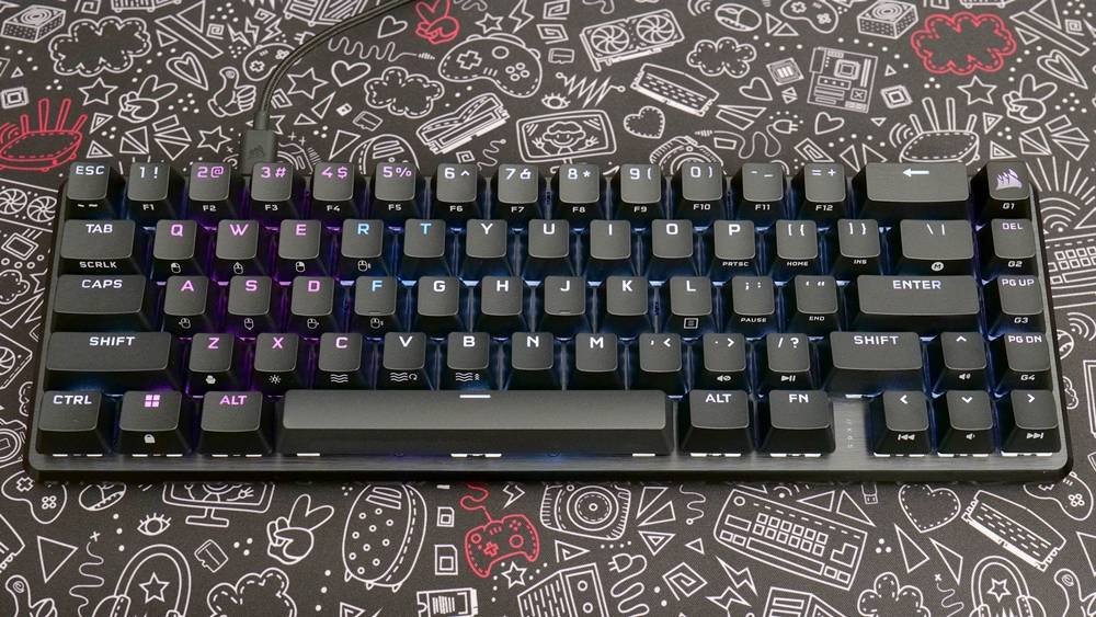 真 65% 的 K65 来啦！ CORSAIR K65 Pro Mini 电竞键盘