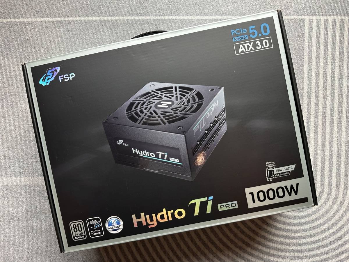 全汉 FSP Hydro Ti Pro ATX3.0 1000W 电源供应器