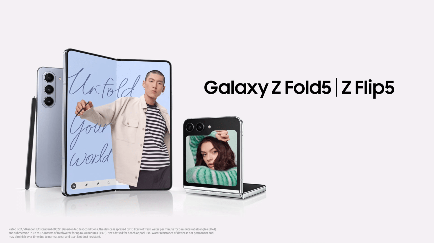 三星折叠 Galaxy Z Fold5/Flip5 发布上市！ 屏幕变超大、各种小工具超方便！ -1500x841