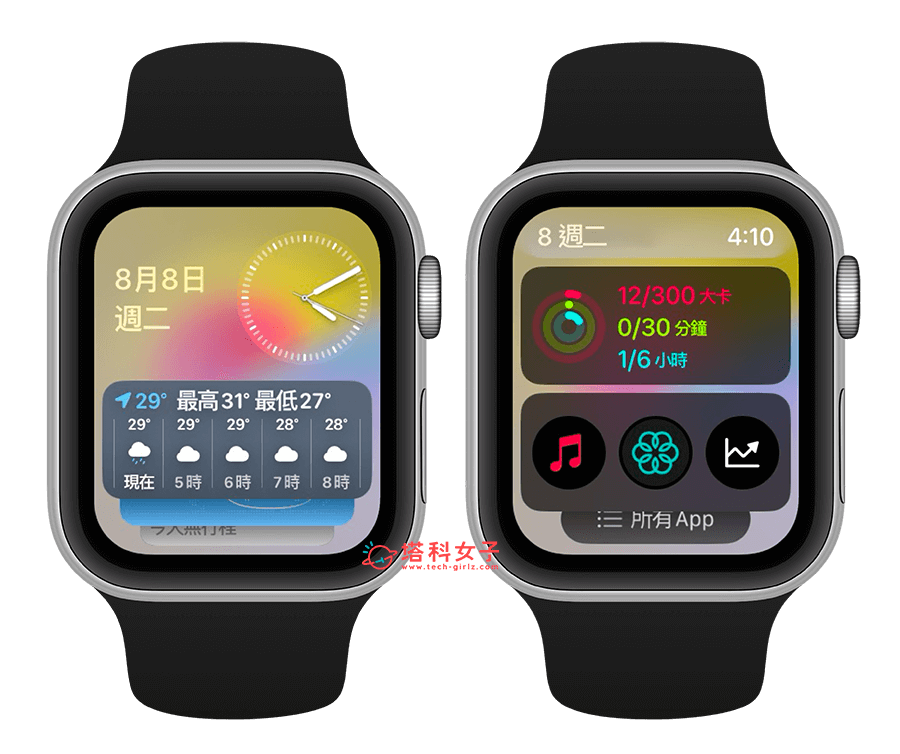 watchOS10 智能型堆叠小工具