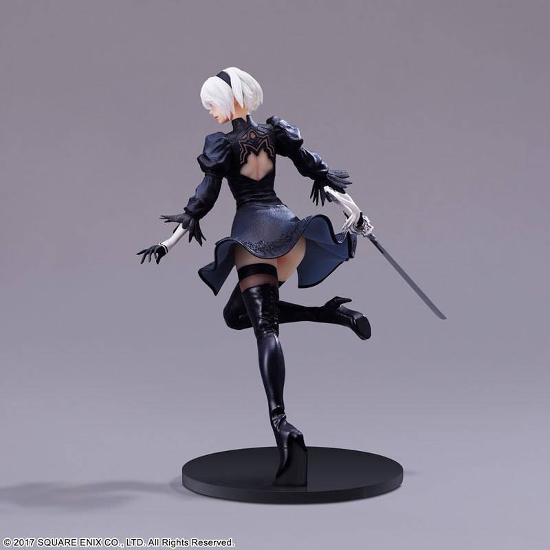 SQUARE ENIX 全新平价 PVC 完成品'FORM-ISM'发表 首款商品推出《尼尔：自动人形》主角 2B！