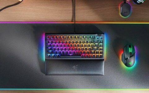 雷蛇推出 75% 热插拔机械键盘 RAZER BLACKWIDOW V4 75%