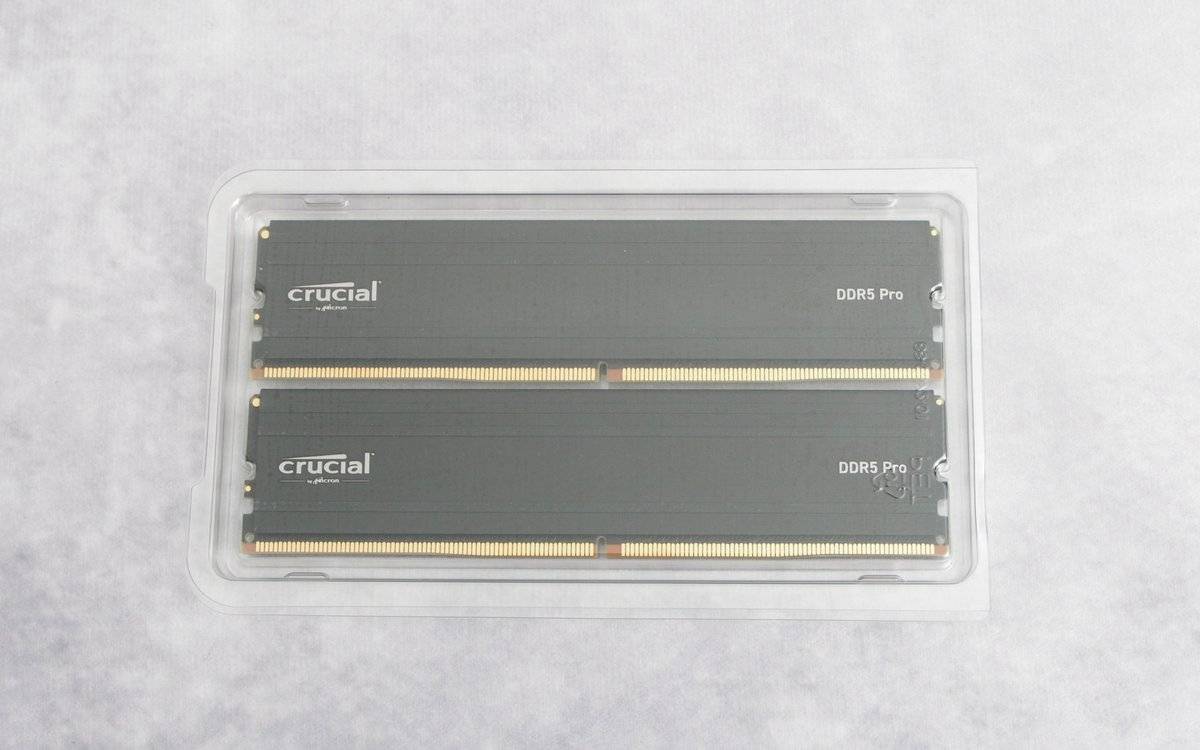 低调实力派 Crucial PRO DDR5-5600 32g kit 简单小测