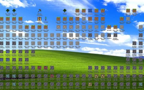 《Minecraft》PC桌面版？ 大神用图标演出打败终界龙、凋零怪过程 细节超还原！