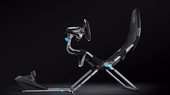 专为赛车游戏设计 Logitech Playseat Challenge X 可折叠座椅发布