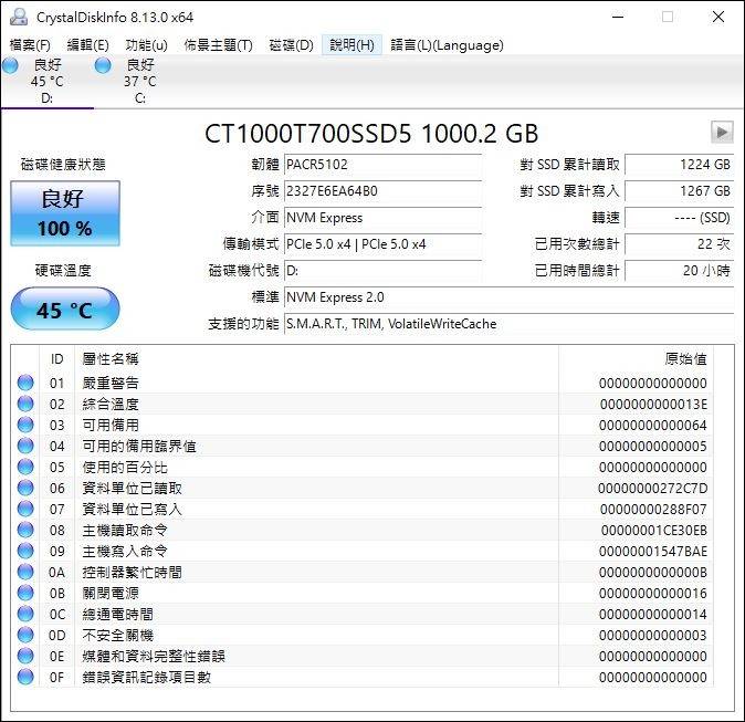 享受PCle Gen5的高速快感，Micron Crucial T700 NVMe SSD 1TB开箱试用