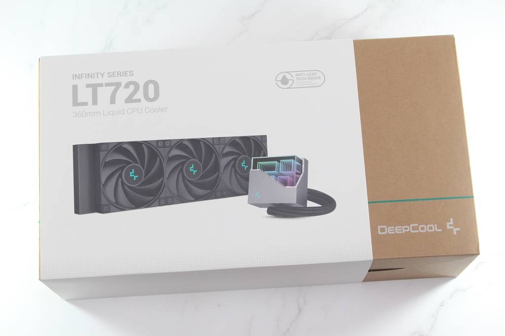 九州风神 DEEPCOOL LT720 360mm一体式水冷散热器-搭载独创多维无限镜面灯效，还有强悍散热