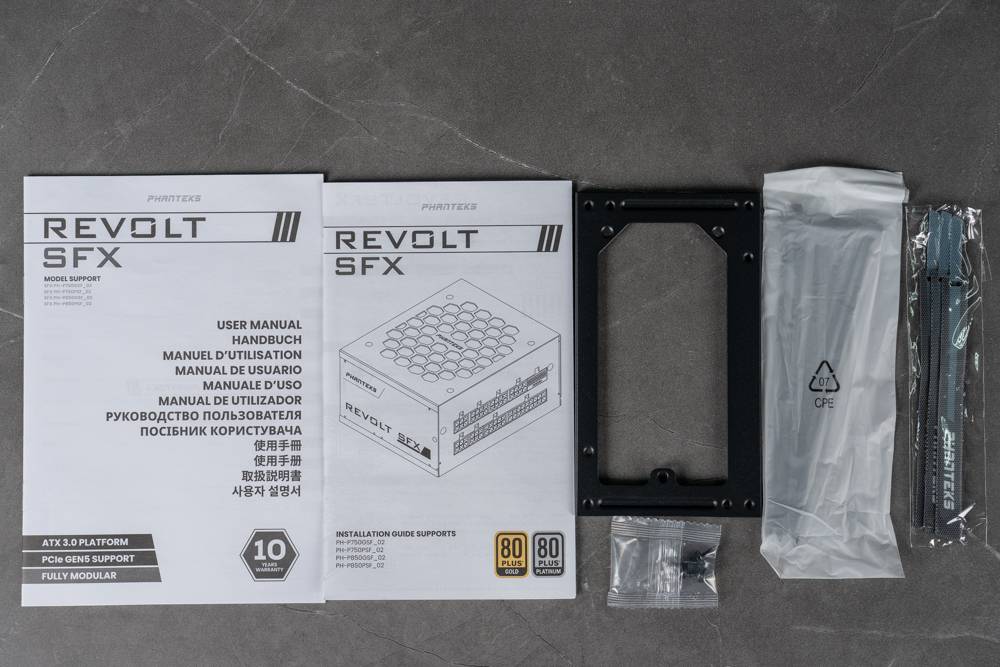 满分规格 ！ ITX 机壳救星 | Phanteks REVOLT SFX 850 Platinum 电源供应器开箱测试