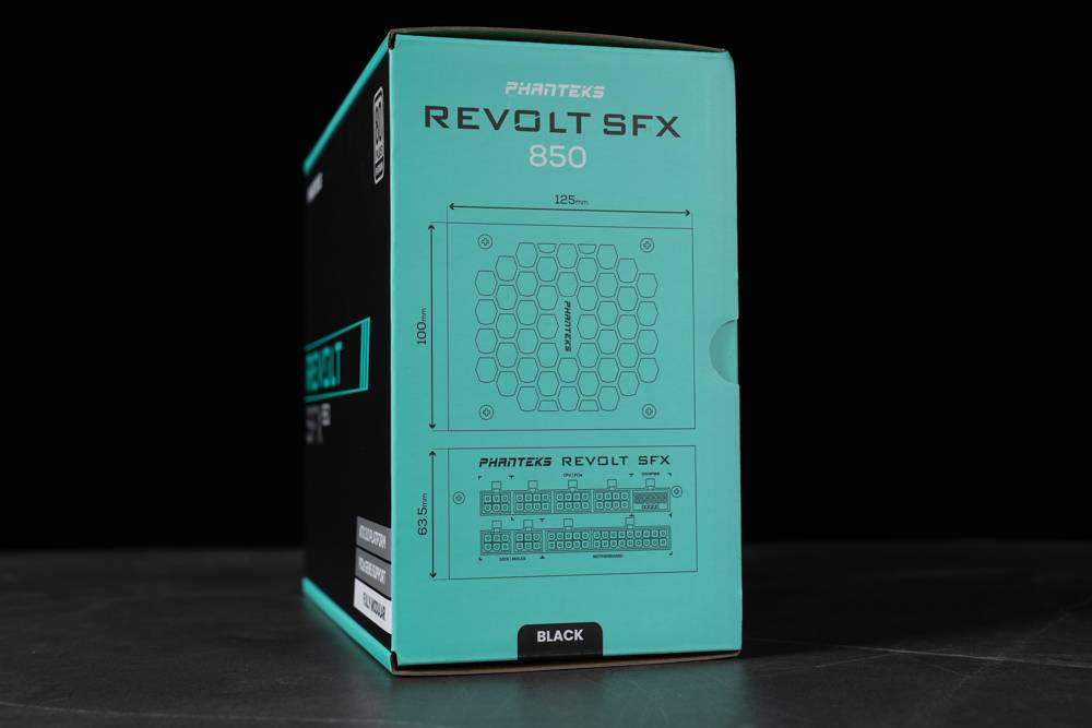 满分规格 ！ ITX 机壳救星 | Phanteks REVOLT SFX 850 Platinum 电源供应器开箱测试