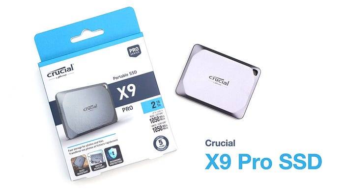 轻巧的 10Gbps 固态硬盘，开箱评测 Crucial X9 Pro