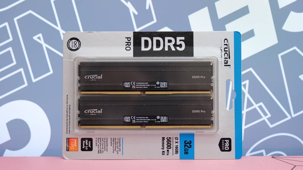 平价入门 DDR5 内存来了！ 美光 CRUCIAL PRO DDR5-5600 内存