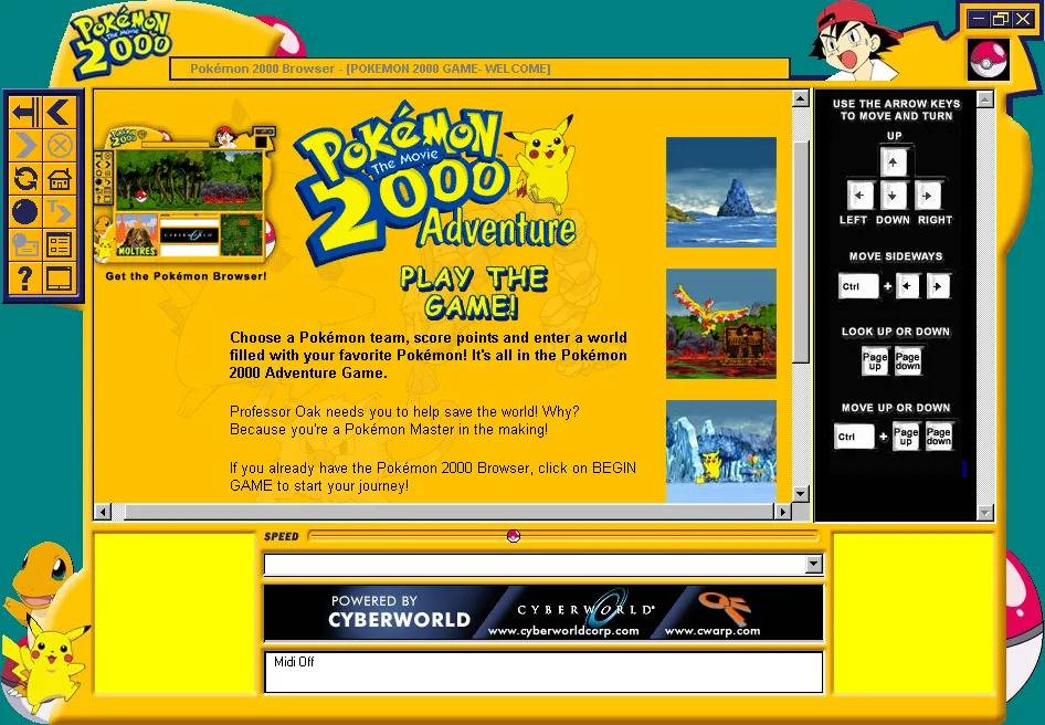 （图源：Pokemon 2000 Adventure）