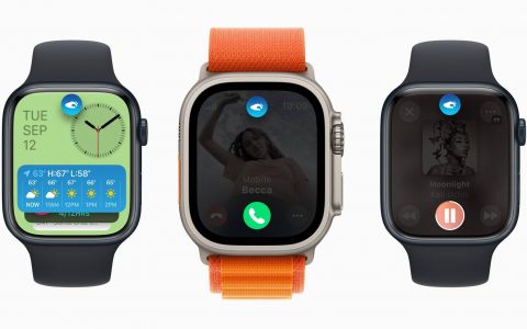 watchOS 10.1 更新推出，两指轻点操作 Apple Watch 功能实现！