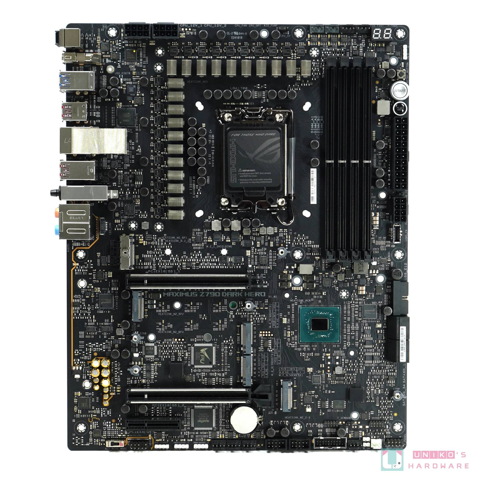 ROG MAXIMUS Z790 DARK HERO 主板开箱评测