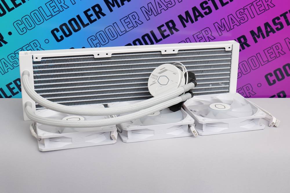 经典 MasterLiquid Lite 系列水冷散热器再进化~ Cooler Master MasterLiquid 240L/360L CORE ARGB/White