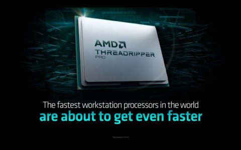 AMD Threadripper PRO 7985WX配备64个Zen4核心，比Zen3型号快30%，比Zen2型号快60%