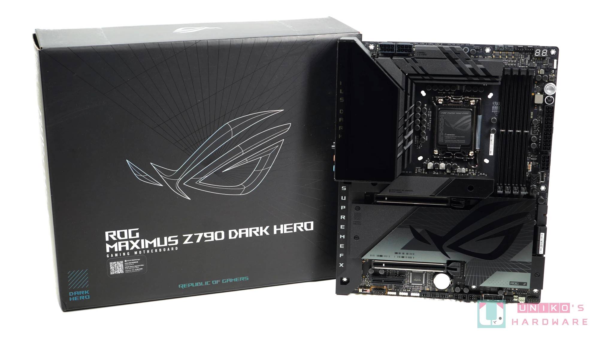 ROG MAXIMUS Z790 DARK HERO 主板开箱评测