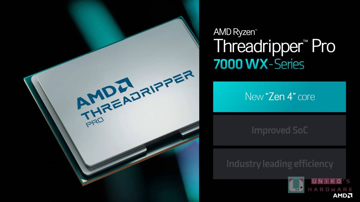 揭开 AMD Ryzen Threadripper Pro 7000 WX 系列强大的神秘面纱！