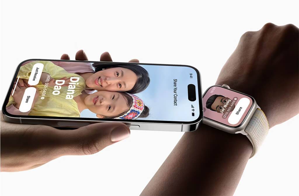 iPhone &Apple Watch NameDrop 使用须知