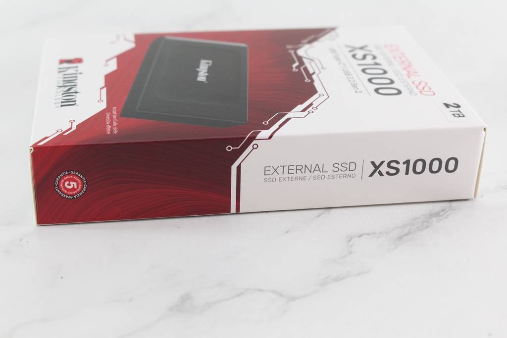 金士顿Kingston XS1000 2TB Portable SSD外接式固态硬盘-2TB大容量，1050MB/s高速传输轻巧带着走