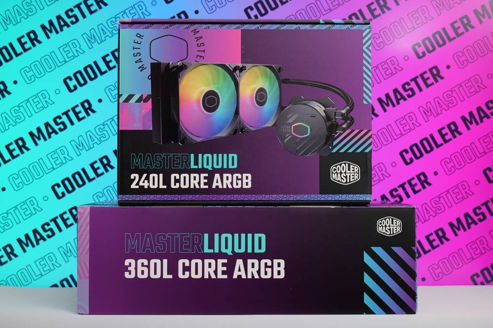 经典 MasterLiquid Lite 系列水冷散热器再进化~ Cooler Master MasterLiquid 240L/360L CORE ARGB/White