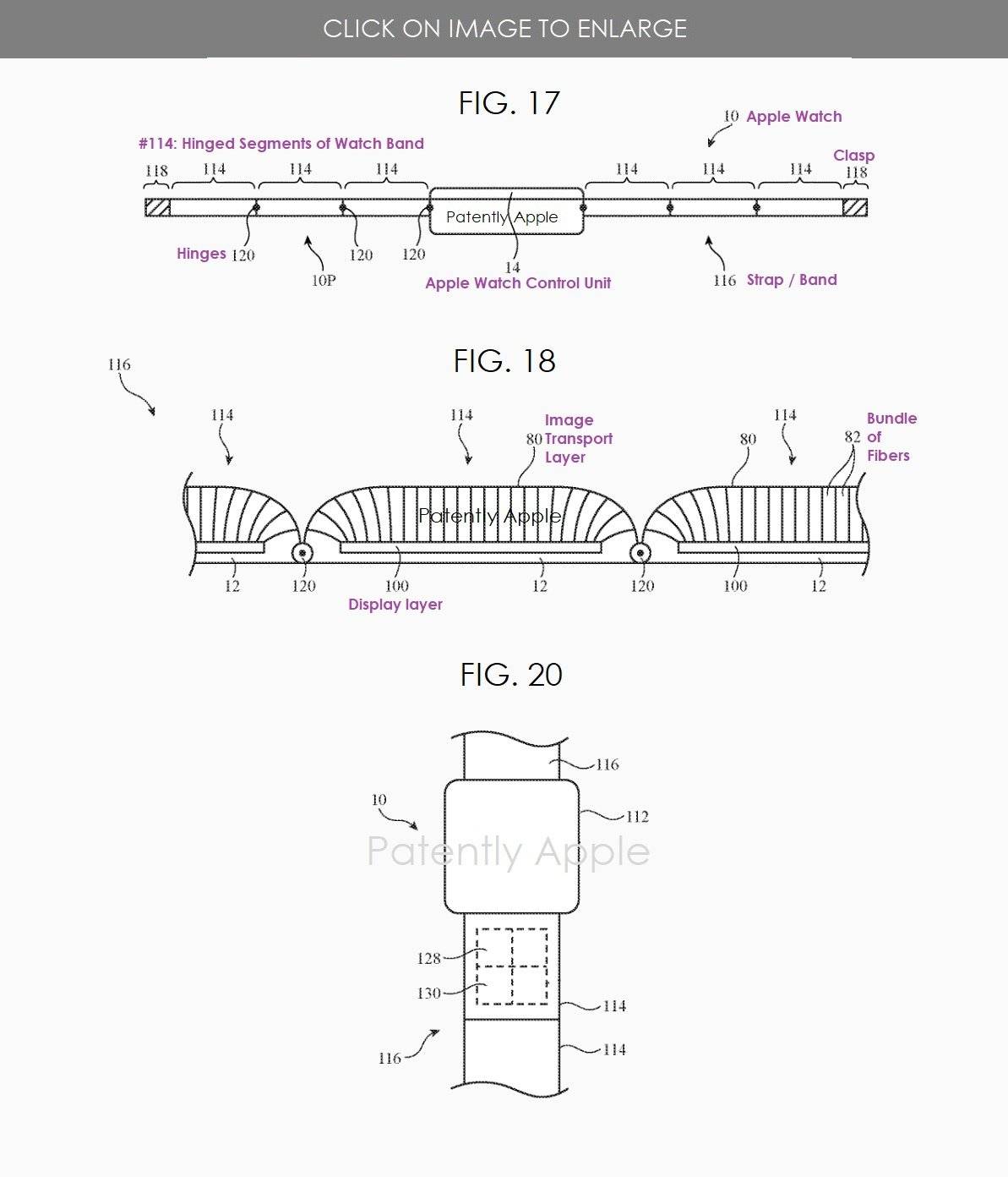 Apple Watch 新专利，表带加入副屏，或将实现更多功能