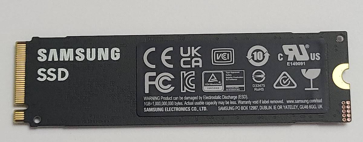 Samsung 990 PRO M.2 NVMe 2280 4TB SSD 效能简测